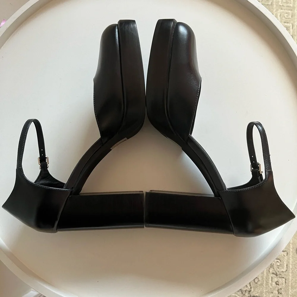 NEW Jeffrey Campbell Star-Man Platform Black Size 11 Goth